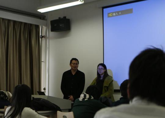 孔维强教授介绍了软件行业,尤其是大连软件行业软件架构,以及人才缺口