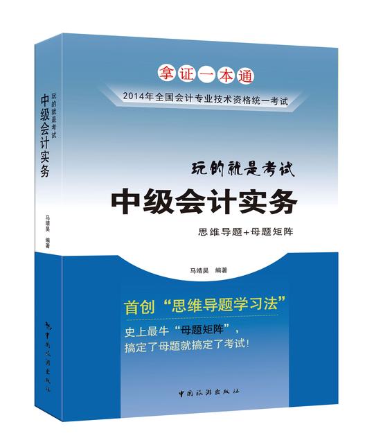 马靖昊2014会计职称考试·玩的就是考试:中级会计实务