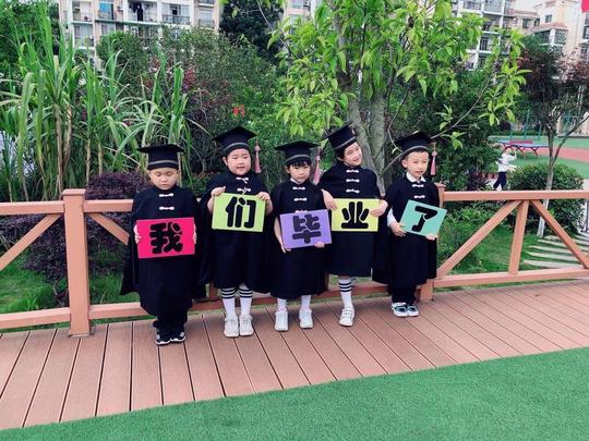 幼儿园毕业照服装小博士帽小学生博士服毕业礼服儿童学士服毕业袍