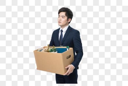 商务男士离职图片下载