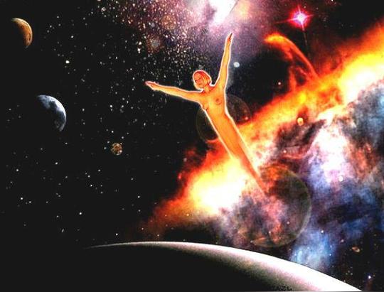 灵性宇宙能量图片