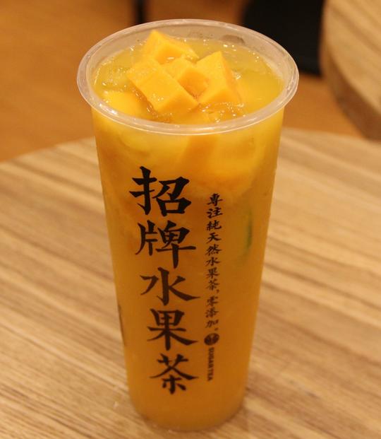 大岭山这家网红水果茶让芒果控集体高潮了!第二杯半价