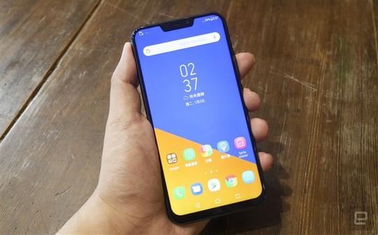 90%异形屏占比横扫:华硕zenfone5销量冠绝台湾