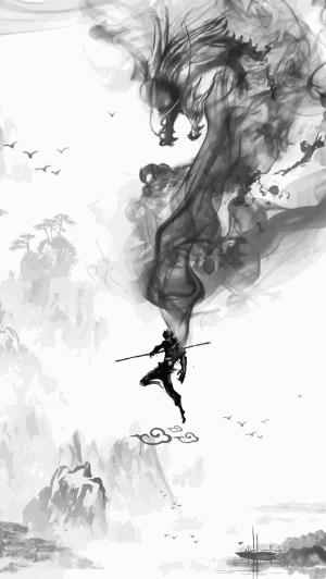 抖音黑白悟空动态手机壁纸高清去水印版