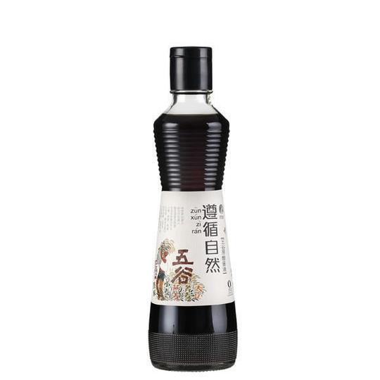 五谷原酿酱油:醇香丰盈,炒菜只放它都可以.