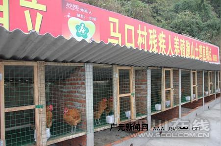 广元利州建残疾人创业基地助残增收致富