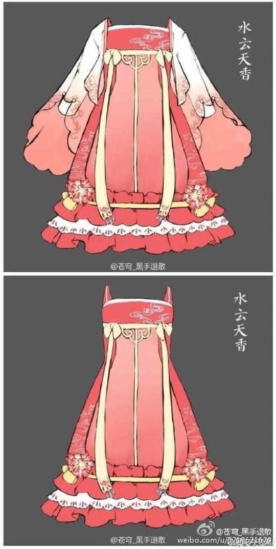 古风服装素材