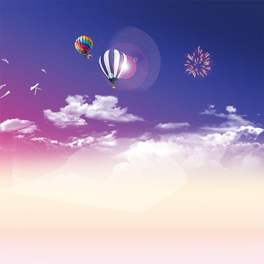 唯美天空背景
