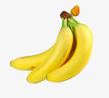 黄色香蕉片图片