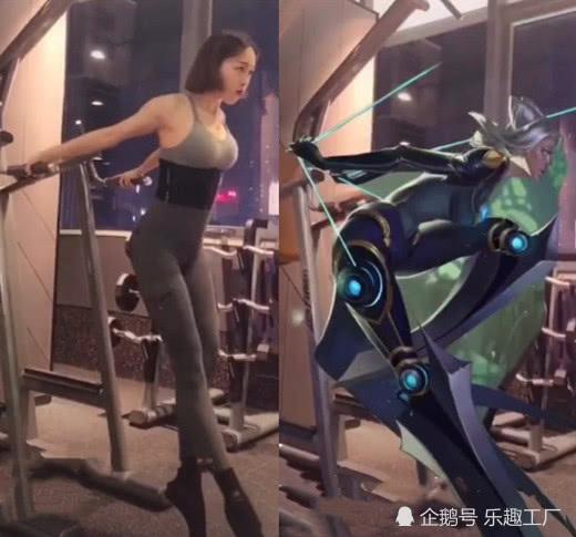 最近"cos风"很大,"青钢影"皮肤模仿,每一张都是大制作
