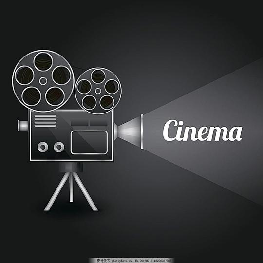 电影放映机背景图片下载放映机电影影音娱乐生活百科矢量素材ep