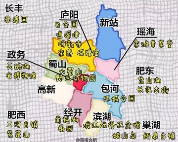 合肥市七线城市有哪些