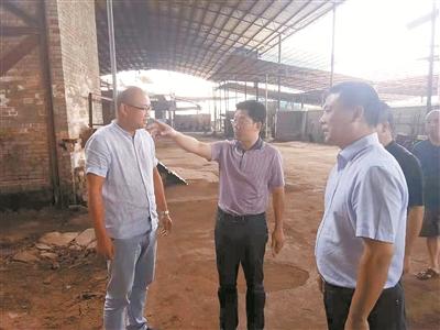 市政府副市长贺遵庆深入永兴县调研环保项目及创新创业平台建设情况.
