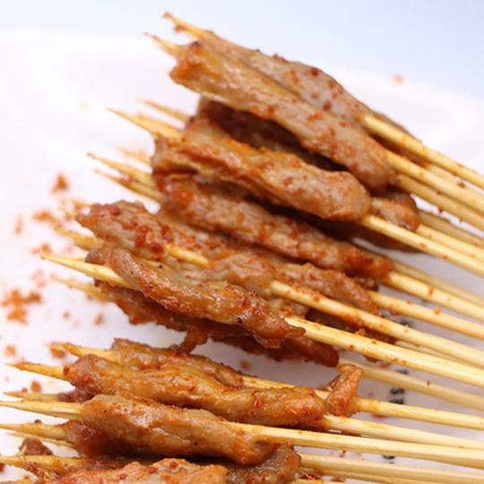 纯牛肉小串油炸铁板串串冷冻半成品小串商用食材100串一包