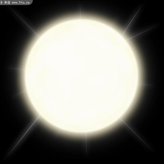 耀眼的太阳图片光芒四射