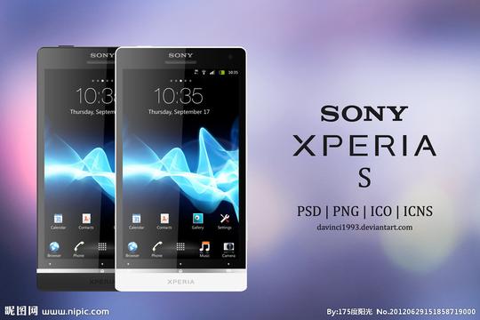 关键词:sony手机分层精细分层psd源文件素材广告