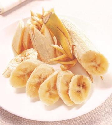 黄色香蕉片图片