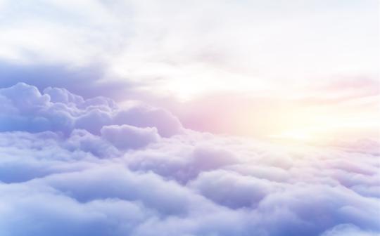 唯美动漫天空背景