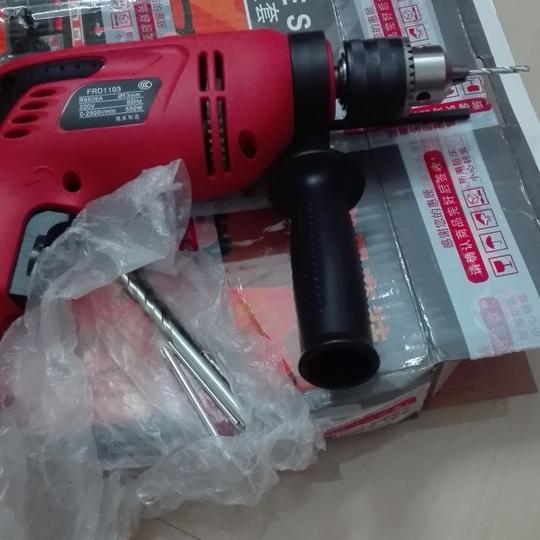 >福瑞德家用电钻多功能迷你手电转正反转冲击电钻小微型电锤冲击钻