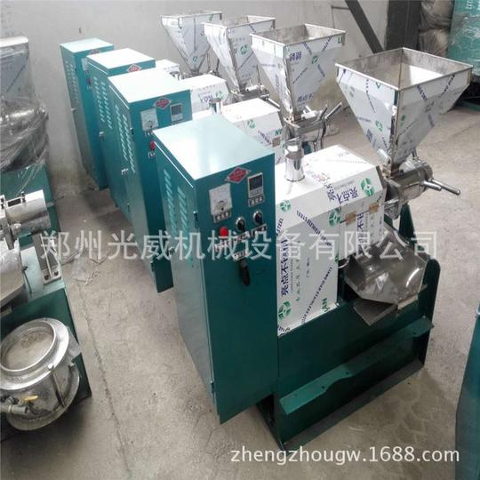 四级压榨100型螺旋榨油机农民创业多功能榨油机花生大豆榨油机