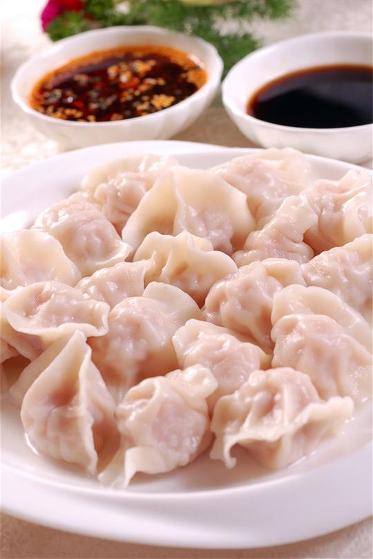 7小吃北方水饺美食素材