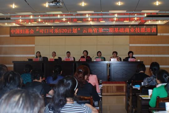 可口可乐—520计划"母亲创业循环金项目第二期基础商业技能培训班在