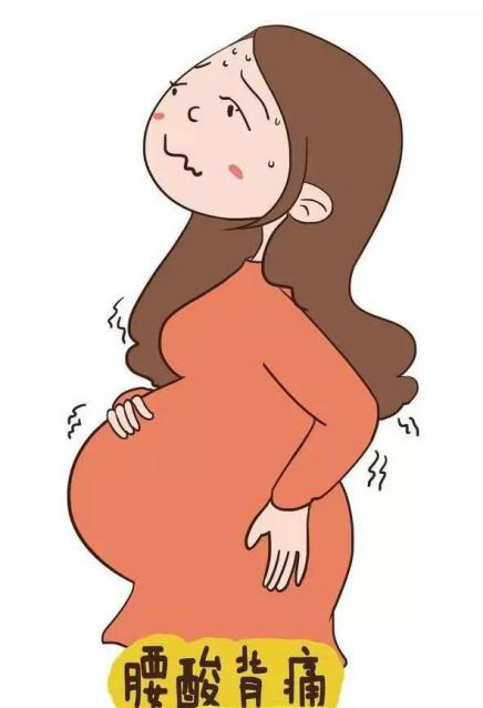 怎么缓解怀孕后期腰酸背痛
