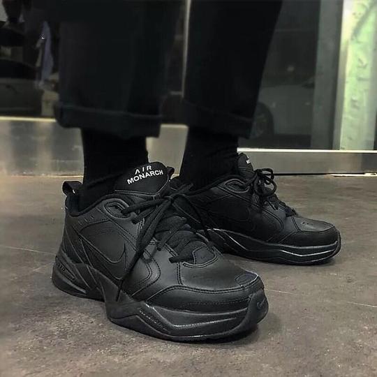 nikeairmonarchm2k纯黑白蓝黑红黑武士老爹鞋休闲运动鞋415445