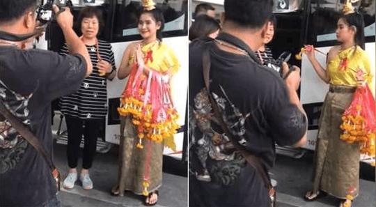 抖音影响泰国"变脸"迎宾小姐被辞退!公司负责人出