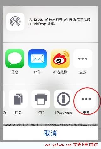 苹果iphone6手机怎么截取长图在ios8中用safari轻松截取长图图文教程多图图片2