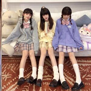 可爱三人四人2人多人闺蜜装衣服闺蜜装秋季姐妹装卫衣秋冬季日系