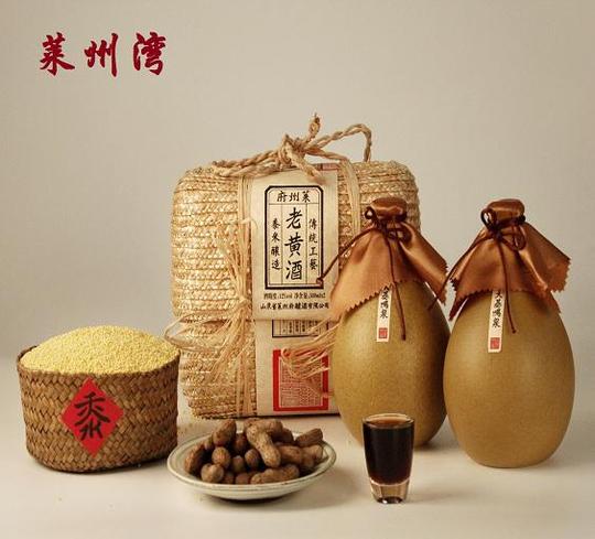 特色莱州府老黄酒绝不添加一在莱州用黍米酿酒已有两千年