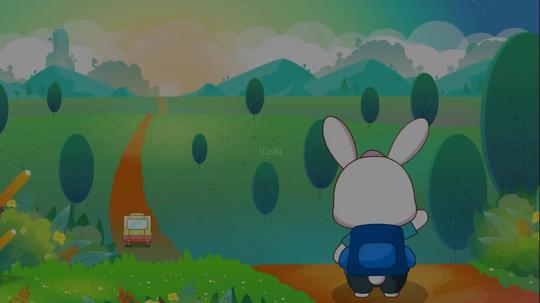 我上幼儿园卡通动漫动画歌曲_1920x1080_高清视频素材