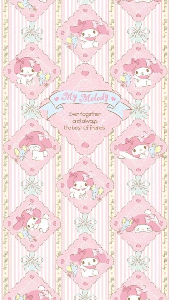 melody和它的朋友们~iphone高清手机壁纸素材手机桌面melody小