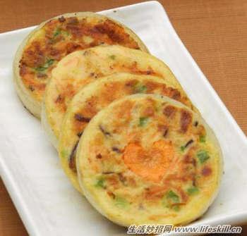 儿童食谱：蔬菜饼
