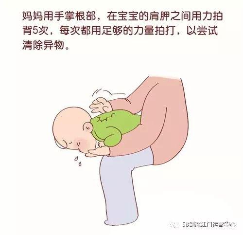 新生儿呛奶的急救方法急救