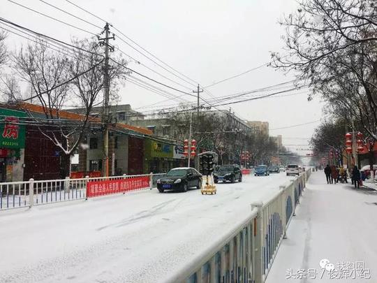 扶沟:雪落无声时,人间共白头