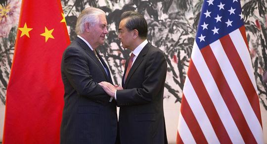 美国务卿蒂勒森访华首次认可中美新型大国关系原则