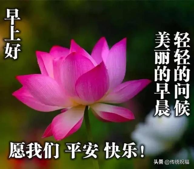 2020温馨早安祝福