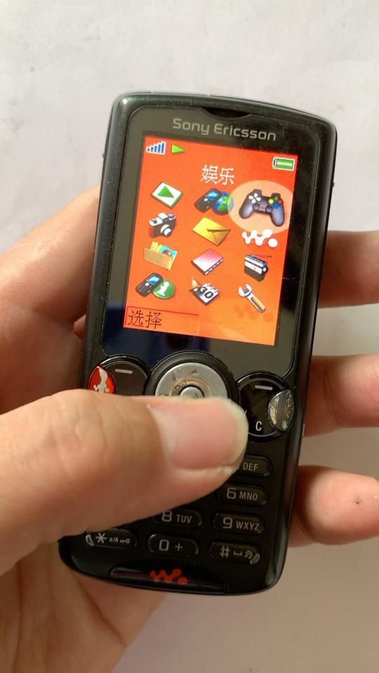 索尼爱立信索爱w810i直板按键手机移动音乐手机