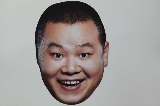 热卖新款节日气氛派对道具纸质搞笑明星人脸假面具拔河表情包接亲伴郎