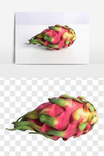 新鲜精品火龙果高清热带水果元素食品素材