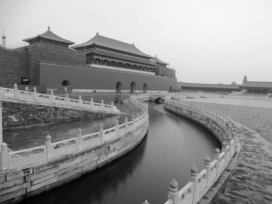 故宫黑白摄影