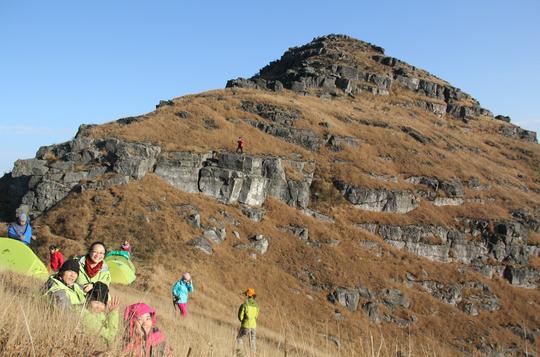 2015年12月18-20日韶关乳源狗尾嶂露营登山徒步部分照片