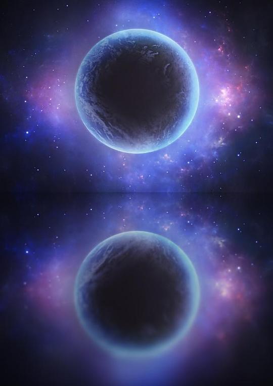 梦幻星球星空背景梦幻星球星空背景奇幻素材科幻行星太空