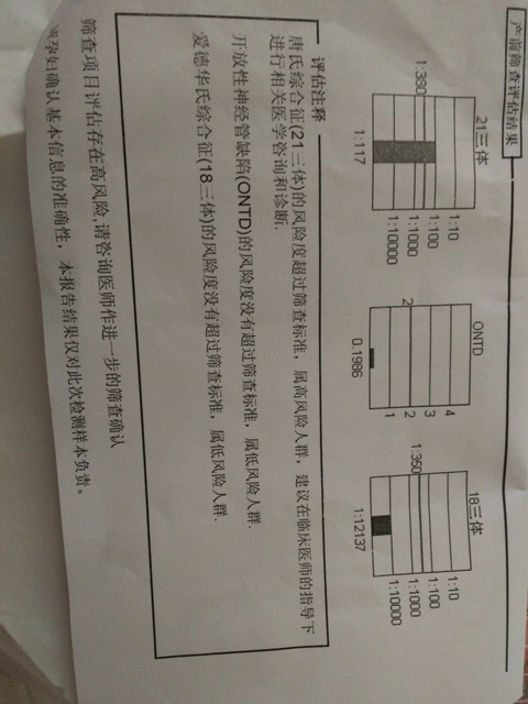 孕检唐氏筛查高风险怎么办