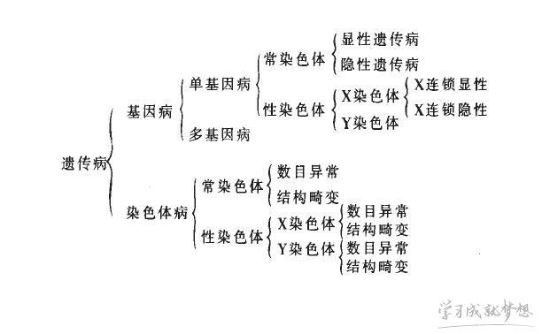 不会遗传给后代的遗传病有哪些