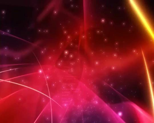 红色背景炫光唯美粒子动态特效视频素材
