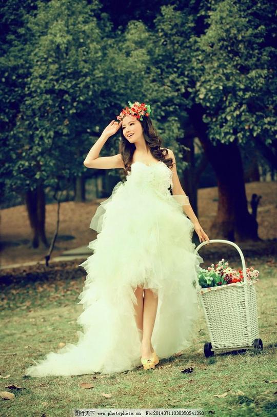 婚纱摄影婚纱照图片素材下载个性婚纱照室外婚纱漂亮新娘
