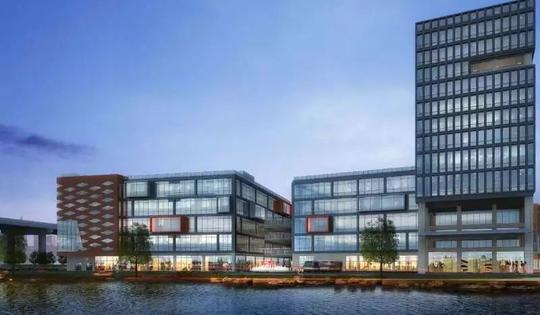 南侧隔石祥路与城市次中心创新创业新天地相邻,西侧隔东新东路为